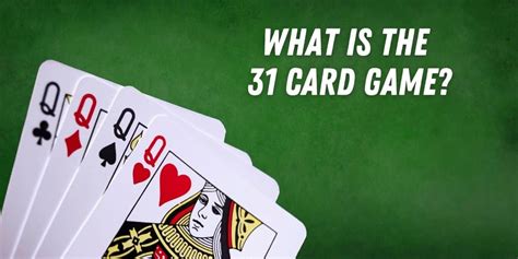 31 Cards Games That You Can Play With Your .